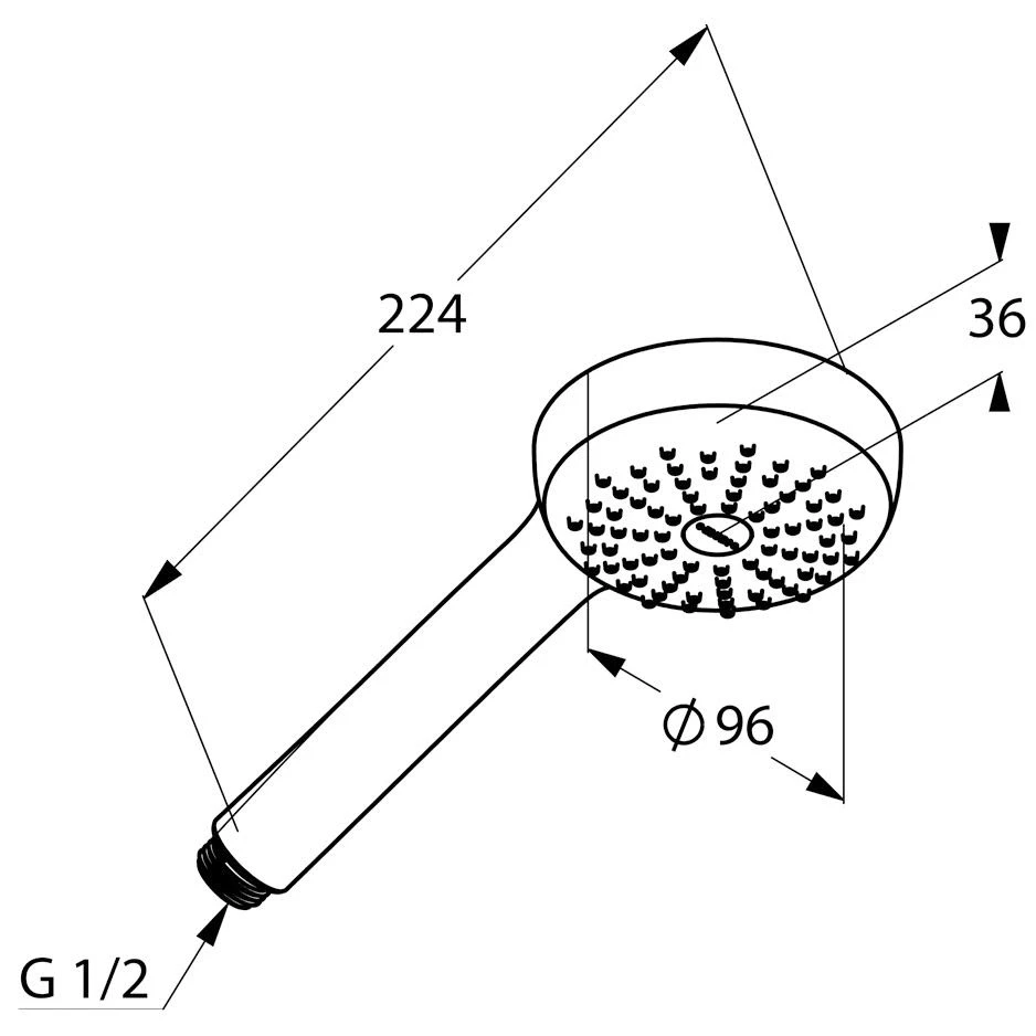 Kludi LOGO Handbrause 1S 4 Kludi LOGO Handbrause 1S – Bild 2