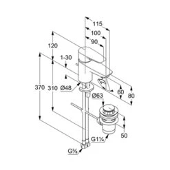 Kludi PURE&SOLID Waschtisch-Einhandmischer 60 5 Kludi PURE&SOLID Waschtisch-Einhandmischer 60 -Megabad Verkäufe hersteller kludi pure solid waschtisch einhandmischer 13853118