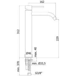 Kronenbach Lima 2.0 Waschtisch-Einhebelmischer XXL Für Schalenbecken -Megabad Verkäufe hersteller kronenbach lima 2 waschtisch einhebelmischer 2610895
