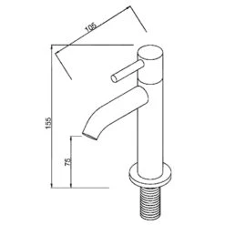 Kronenbach Kaltwasserhahn Standventil -Megabad Verkäufe hersteller kronenbach standventile kaltwasser aqa 2 2718793
