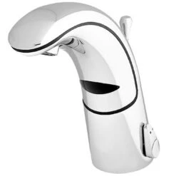 KWC TRONIC Automatik-Waschtischarmatur Netzbetrieb, Mit Ablaufgarnitur