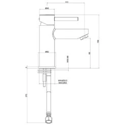 Loft 2.0 Einhebel-Waschtischbatterie Mit Kaltstart, Ohne Ablaufgarnitur 9 Loft 2.0 Einhebel-Waschtischbatterie Mit Kaltstart, Ohne Ablaufgarnitur -Megabad Verkäufe hersteller megabad sortiment badarmaturen architekt 400 937606