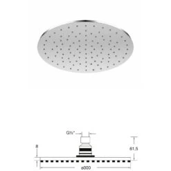 Steinberg Sensual Rain Pushtronic Set 1 Rund, 2 Verbraucher, Mit Regenbrause Ø 30 Cm Superflach -Megabad Verkäufe hersteller steinberg sensual rain duschsysteme pushtronic 3572339