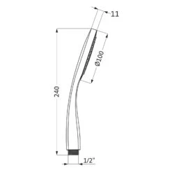 Herzbach LIVING SPA Handbrause 7 Herzbach LIVING SPA Handbrause -Megabad Verkäufe herzbach brauseprogramm handbrausen living spa 13964918