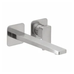 Herzbach CEO IX-FINISH Waschtisch-Wandbatterie Unterputz Farbset Mit 2 Blenden 24 Cm