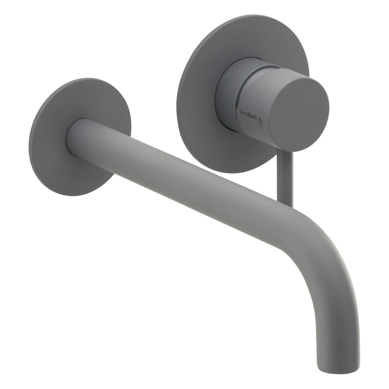 Herzbach DEEP GREY Waschtisch-Unterputzbatterie Farbset, Ausladung 24 Cm 3 Herzbach DEEP GREY Waschtisch-Unterputzbatterie Farbset, Ausladung 24 Cm