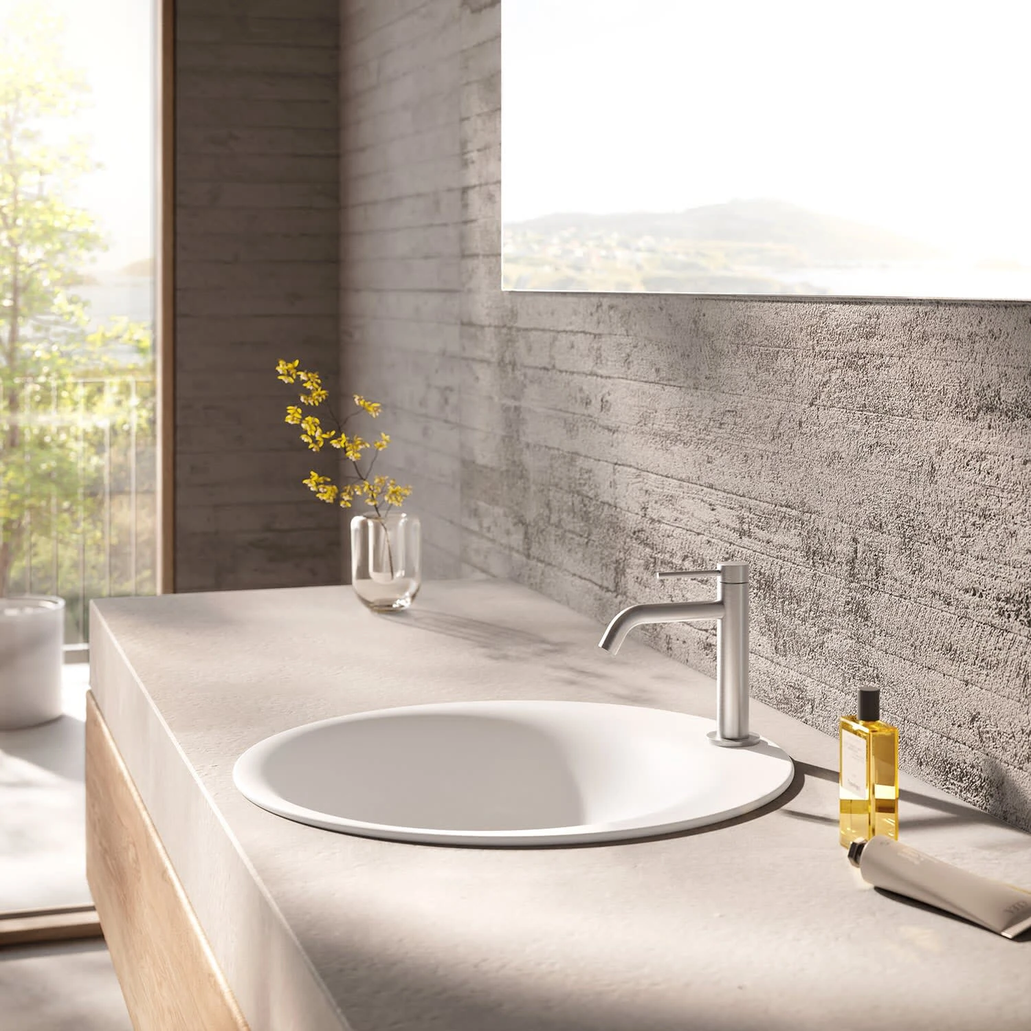 Herzbach DEEP IX Waschtischmischer Slim S-Size Mit PUSH-Ablaufventil 4 Herzbach DEEP IX Waschtischmischer Slim S-Size Mit PUSH-Ablaufventil – Bild 2