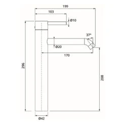 Herzbach DEEP IX Waschtischmischer XL-Size 17 Cm Niederdruck Ohne Ablaufgarnitur 10 Herzbach DEEP IX Waschtischmischer XL-Size 17 Cm Niederdruck Ohne Ablaufgarnitur -Megabad Verkäufe herzbach deep ix waschtisch waschtischmischer xl 13943250