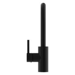 Herzbach DEEP BLACK Waschtischmischer L-Size Griff Seitlich Ohne Ablaufgarnitur -Megabad Verkäufe herzbach deep waschtisch black waschtischmischer size 13942802