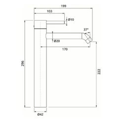 Herzbach DEEP Waschtischmischer XL-Size 17 Cm Ohne Ablaufgarnitur 10 Herzbach DEEP Waschtischmischer XL-Size 17 Cm Ohne Ablaufgarnitur -Megabad Verkäufe herzbach deep waschtisch waschtischmischer xl size 13942197