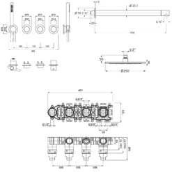 Herzbach MODUL7 IX Duschsystem P-RB250 Mit PUSH Thermostat Und Kopfbrause Rund 9 Herzbach MODUL7 IX Duschsystem P-RB250 Mit PUSH Thermostat Und Kopfbrause Rund -Megabad Verkäufe herzbach modul7 duschsysteme ix p rb250 13150196