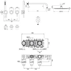 Herzbach MODUL7 IX Duschsystem H-RB250 Mit Hebelmischer Und Kopfbrause Rund 6 Herzbach MODUL7 IX Duschsystem H-RB250 Mit Hebelmischer Und Kopfbrause Rund -Megabad Verkäufe herzbach modul7 duschsysteme ix rb250 mit 13150193