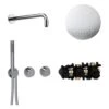 Herzbach MODUL7 Duschsystem T-RB250 Mit Thermostat Und Kopfbrause Rund -Megabad Verkäufe herzbach modul7 duschsysteme rb250 mit thermostat 13149478