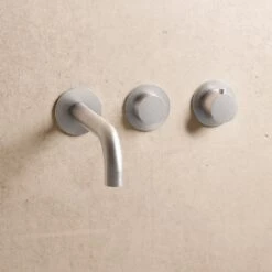 Herzbach MODUL7 IX PUSH Waschtisch-Thermostat Farbset Ausladung 21 Cm