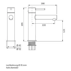 Herzbach SIRO PVD GOLD Waschtisch-Einlochbatterie L-Size -Megabad Verkäufe herzbach siro pvd gold waschtisch einlochbatterie 12528780