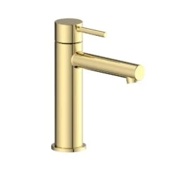 Herzbach SIRO PVD GOLD Waschtisch-Einlochbatterie L-Size -Megabad Verkäufe herzbach siro pvd gold waschtisch einlochbatterie 12538771