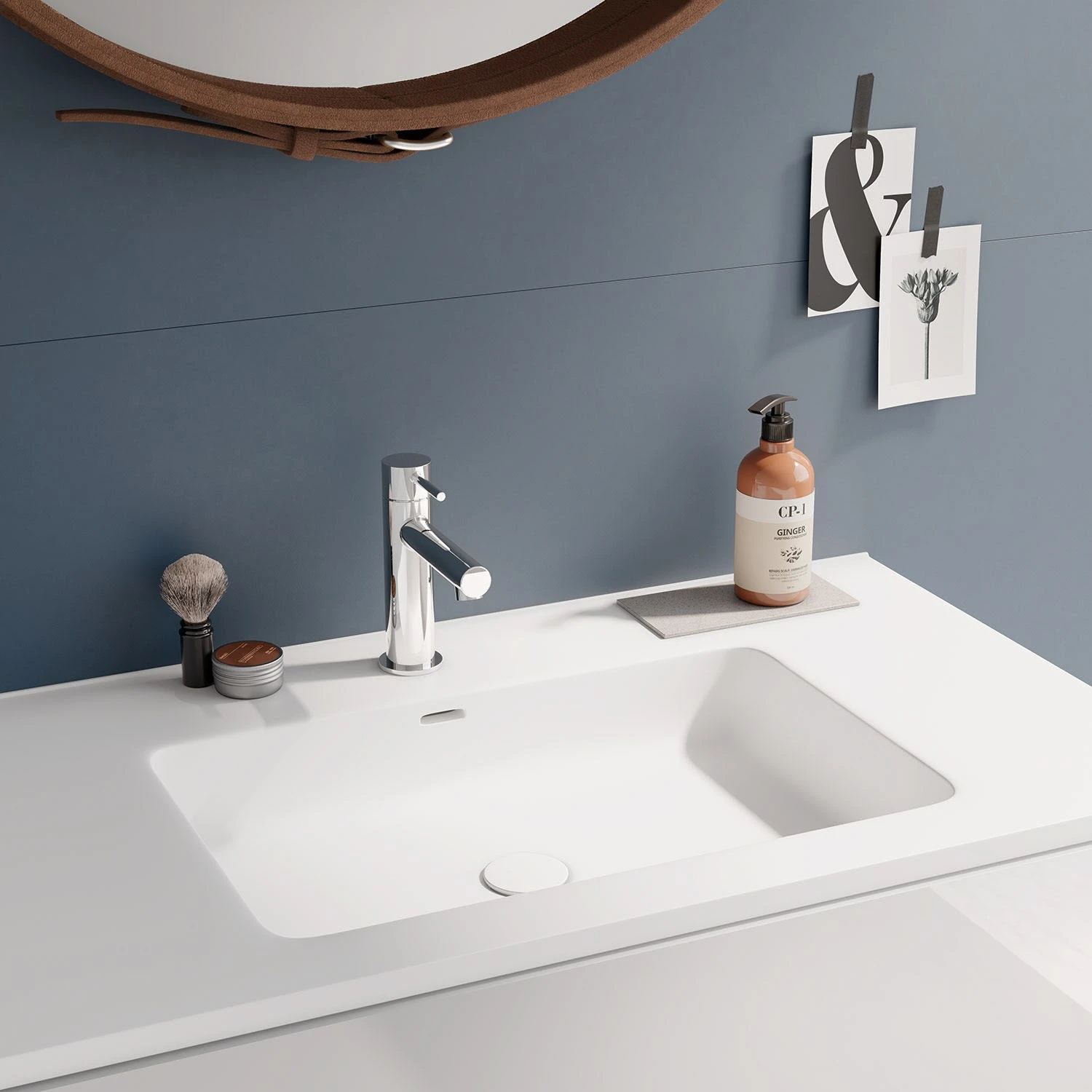 Herzbach SIRO Waschtisch-Einlochbatterie M-Size 6 Herzbach SIRO Waschtisch-Einlochbatterie M-Size – Bild 4