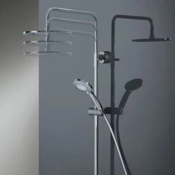 HSK Shower-Set Modell RS 200 Universal, Kopfbrause Flach, Rund 25 Cm 11 HSK Shower-Set Modell RS 200 Universal, Kopfbrause Flach, Rund 25 Cm -Megabad Verkäufe hsk duschpaneele shower set rs 200 599352