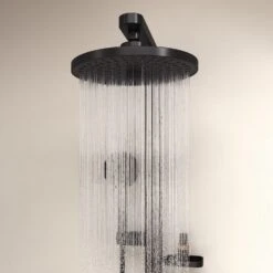 Ideal Standard Alu+ Duschsystem Mit Ceratherm Brausethermostat, 2 Ablagen, 2-Funktions-Handbrause Und 2-Funktions-Kopfbrause -Megabad Verkäufe ideal standard badarmaturen alu duschsysteme mit 13955616