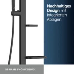 Ideal Standard Alu+ Duschsystem Ohne Armatur, Mit 2 Ablagen, 2-Funktions-Handbrause Und 2-Funktions-Kopfbrause -Megabad Verkäufe ideal standard badarmaturen alu duschsysteme ohne 13955634