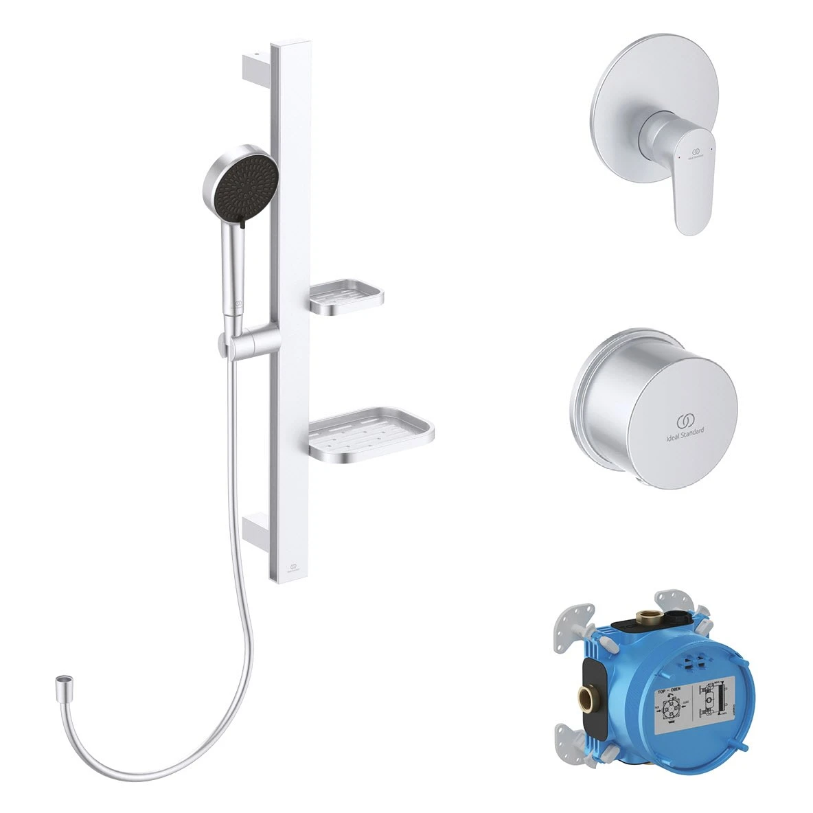 Ideal Standard Alu+ Armaturen-Paket 3 Ideal Standard Alu+ Armaturen-Paket