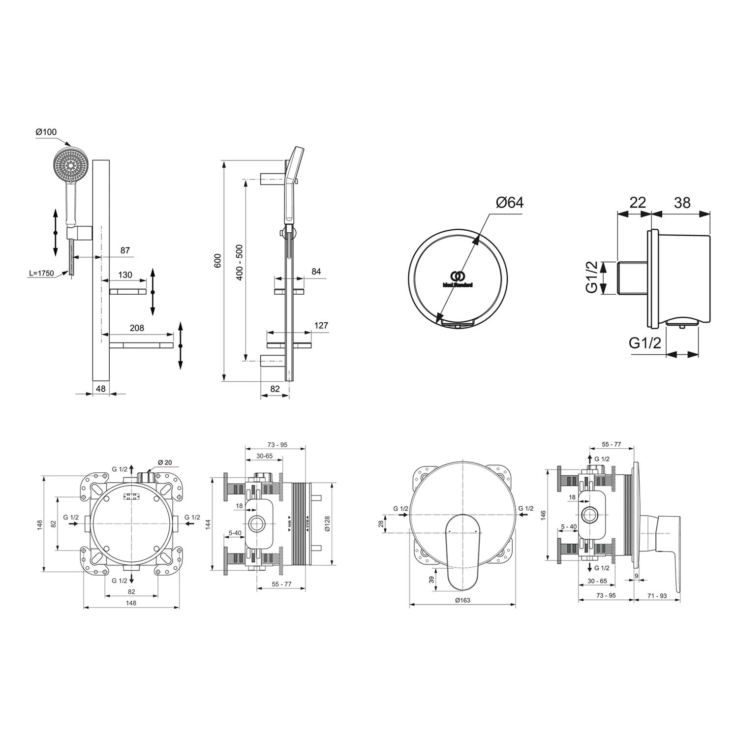 Ideal Standard Alu+ Armaturen-Paket 6 Ideal Standard Alu+ Armaturen-Paket – Bild 4