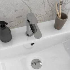 Ideal Standard Ceralife O Waschtischarmatur H100 BlueStart Push-Open Ventil -Megabad Verkäufe ideal standard badarmaturen ceralife waschtisch o 13966641