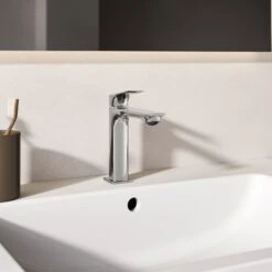 Ideal Standard Ceralife C Waschtischarmatur H120 BlueStart Ohne Ablaufgarnitur -Megabad Verkäufe ideal standard badarmaturen ceralife waschtisch waschtischarmatur 13966108