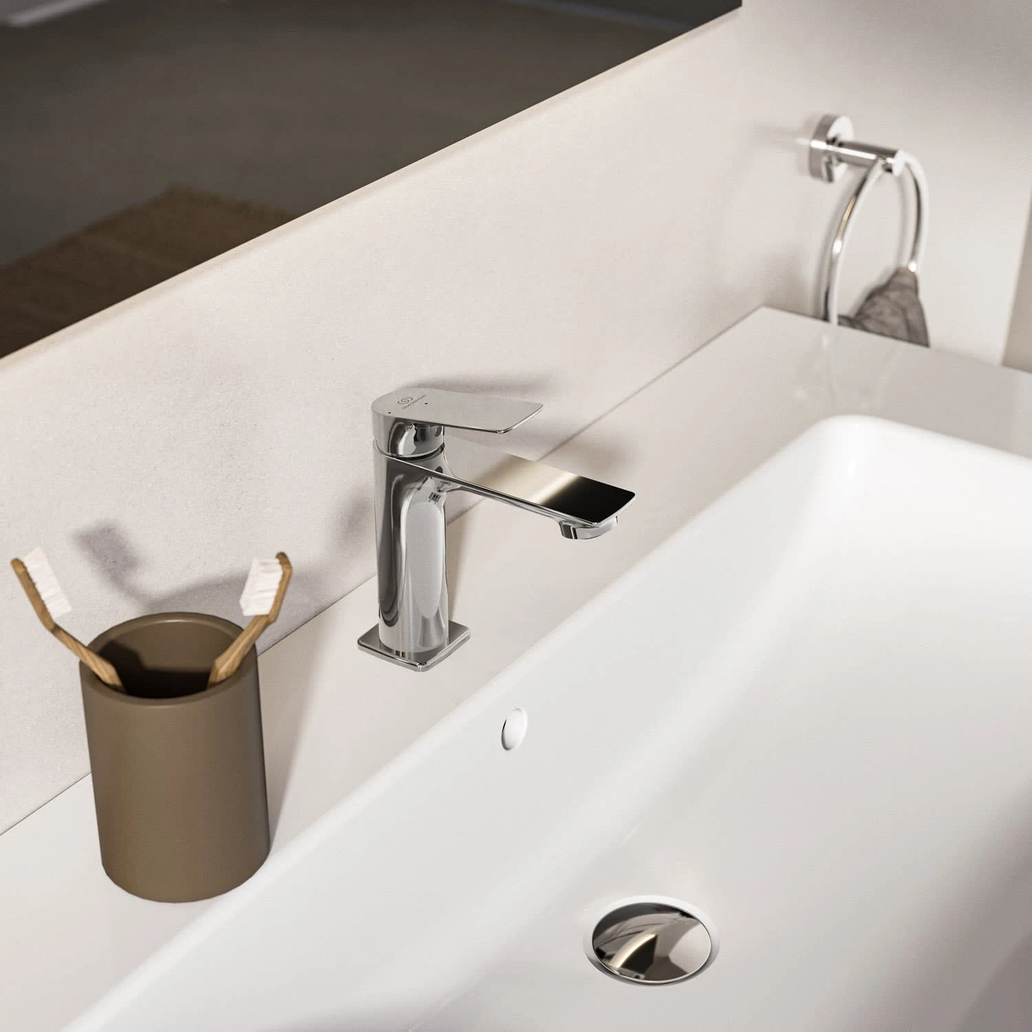 Ideal Standard Ceralife C Waschtischarmatur H100 BlueStart Push-Open Ventil 6 Ideal Standard Ceralife C Waschtischarmatur H100 BlueStart Push-Open Ventil – Bild 4