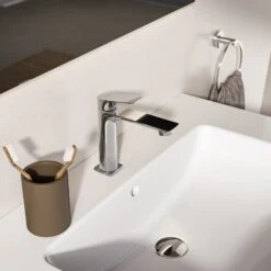 Ideal Standard Ceralife C Waschtischarmatur H120 BlueStart Ohne Ablaufgarnitur -Megabad Verkäufe ideal standard badarmaturen ceralife waschtisch waschtischarmatur 13966141