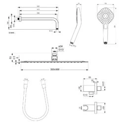 Ideal Standard Ceraplan Armaturen-Paket -Megabad Verkäufe ideal standard badarmaturen ceraplan dusche wanne 6982599