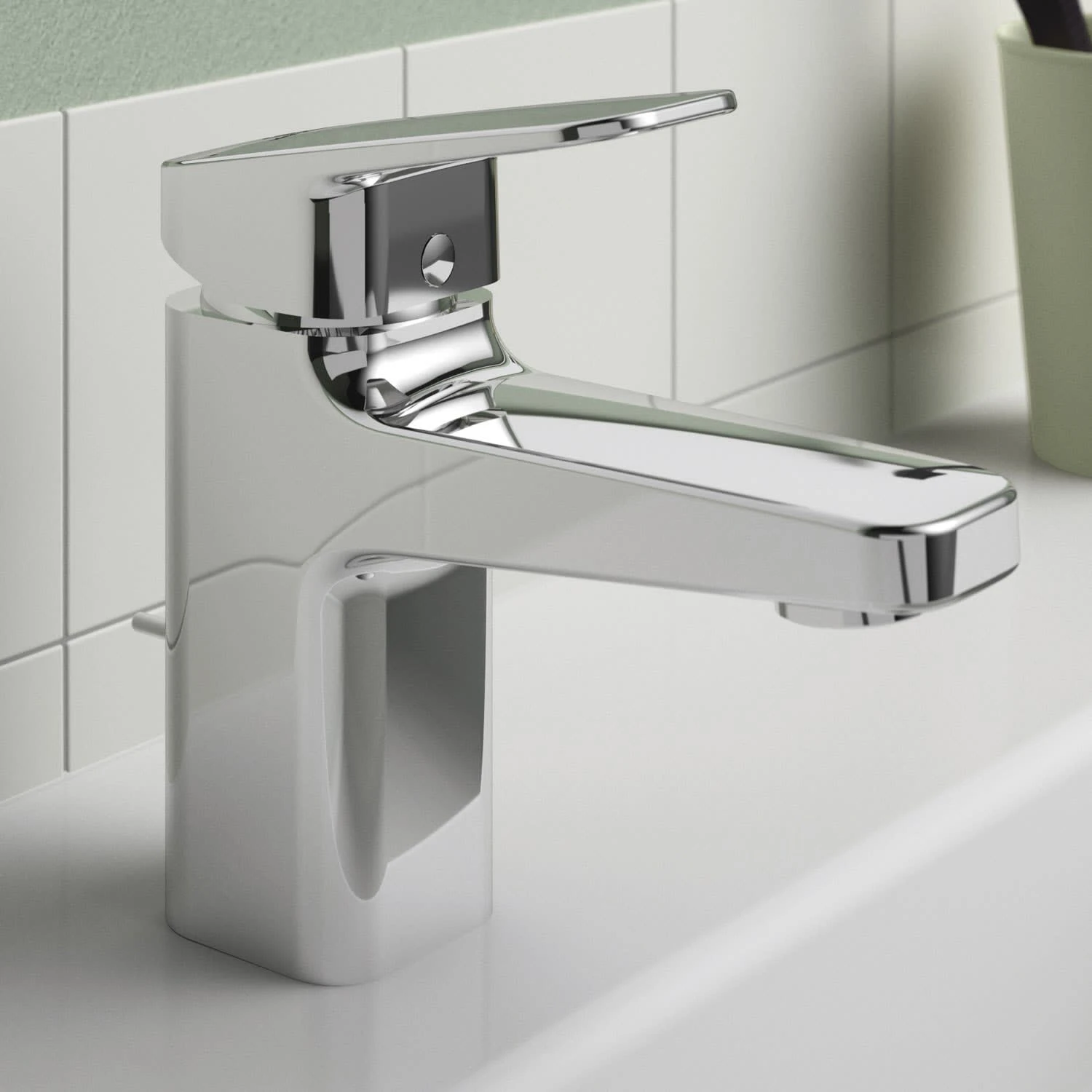 Ideal Standard Ceraplan Waschtischarmatur H75 Mit Ablaufgarnitur 3 Ideal Standard Ceraplan Waschtischarmatur H75 Mit Ablaufgarnitur