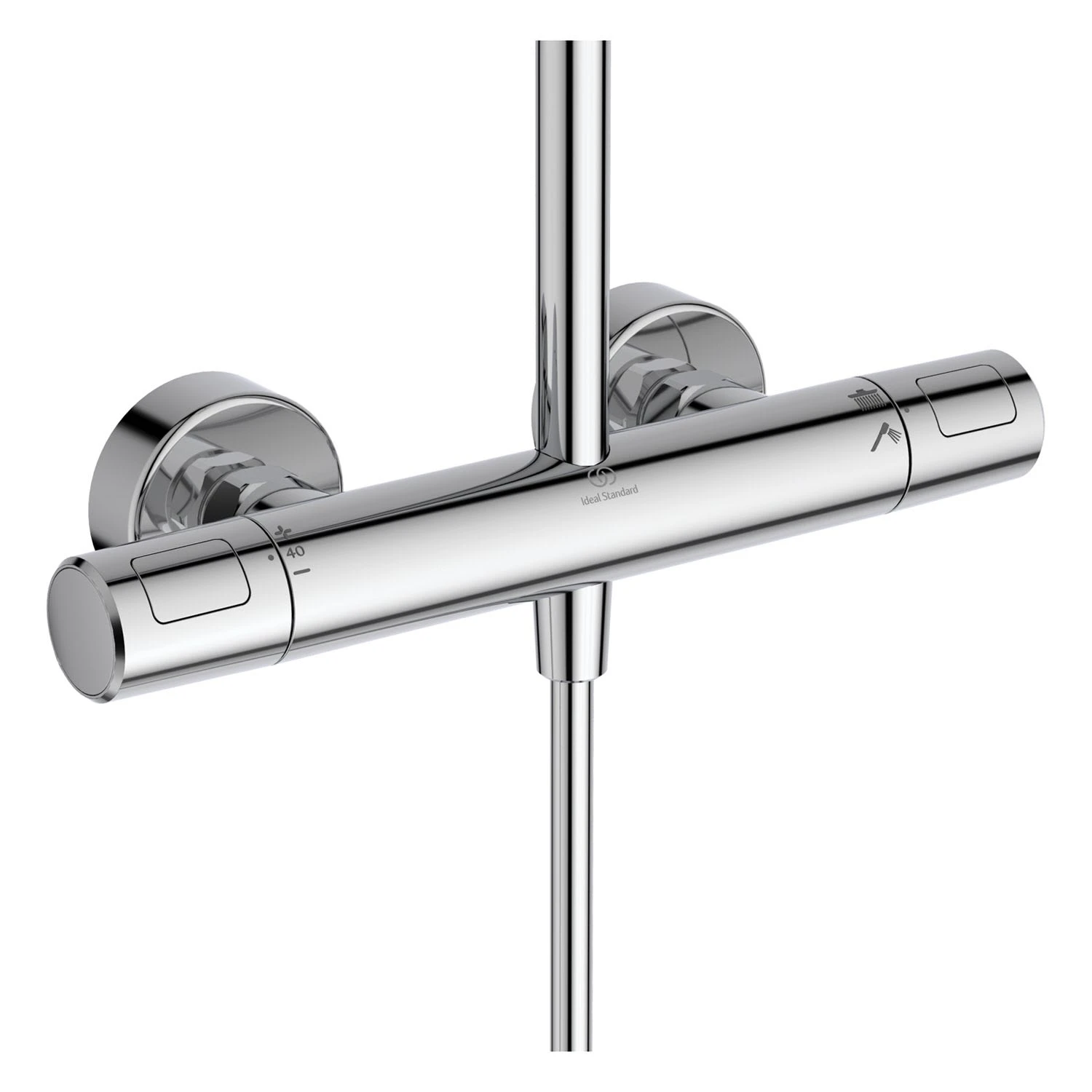 Ideal Standard Ceratherm T25 Duschsystem, Mit Aufputz-Brausethermostat 8 Ideal Standard Ceratherm T25 Duschsystem, Mit Aufputz-Brausethermostat – Bild 6