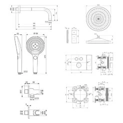 Ideal Standard Ceratherm Navigo Armaturen-Paket -Megabad Verkäufe ideal standard badarmaturen ceratherm navigo paket 13476981