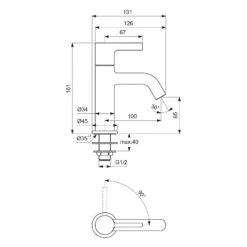 Ideal Standard Joy Standventil Ausladung 10 Cm 9 Ideal Standard Joy Standventil Ausladung 10 Cm -Megabad Verkäufe ideal standard badarmaturen joy waschtisch standventil 12550595