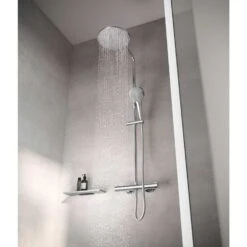 Keuco Plan Blue Thermostat-Brausemischer Für AP Montage Mit Kopfbrause 18 Keuco Plan Blue Thermostat-Brausemischer Für AP Montage Mit Kopfbrause -Megabad Verkäufe keuco armaturen collection plan blue brause 11806506