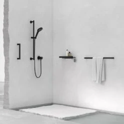 Keuco IXMO Black Selection Handbrause Mit 3 Strahlarten -Megabad Verkäufe keuco ixmo brausenprogramm black selection handbrause 6823508