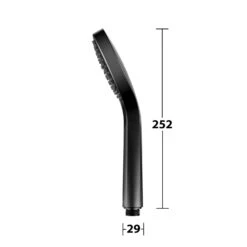 Keuco IXMO Black Selection Handbrause Mit 3 Strahlarten -Megabad Verkäufe keuco ixmo brausenprogramm black selection handbrause 6824063