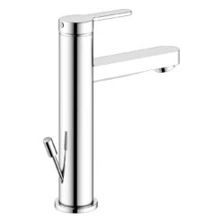 Keuco IXMO Flat Einhebel-Waschtischmischer 130, Mit Zugstangen-Ablaufgarnitur -Megabad Verkäufe keuco ixmo flat waschtisch einhebel waschtischmischer 11882502