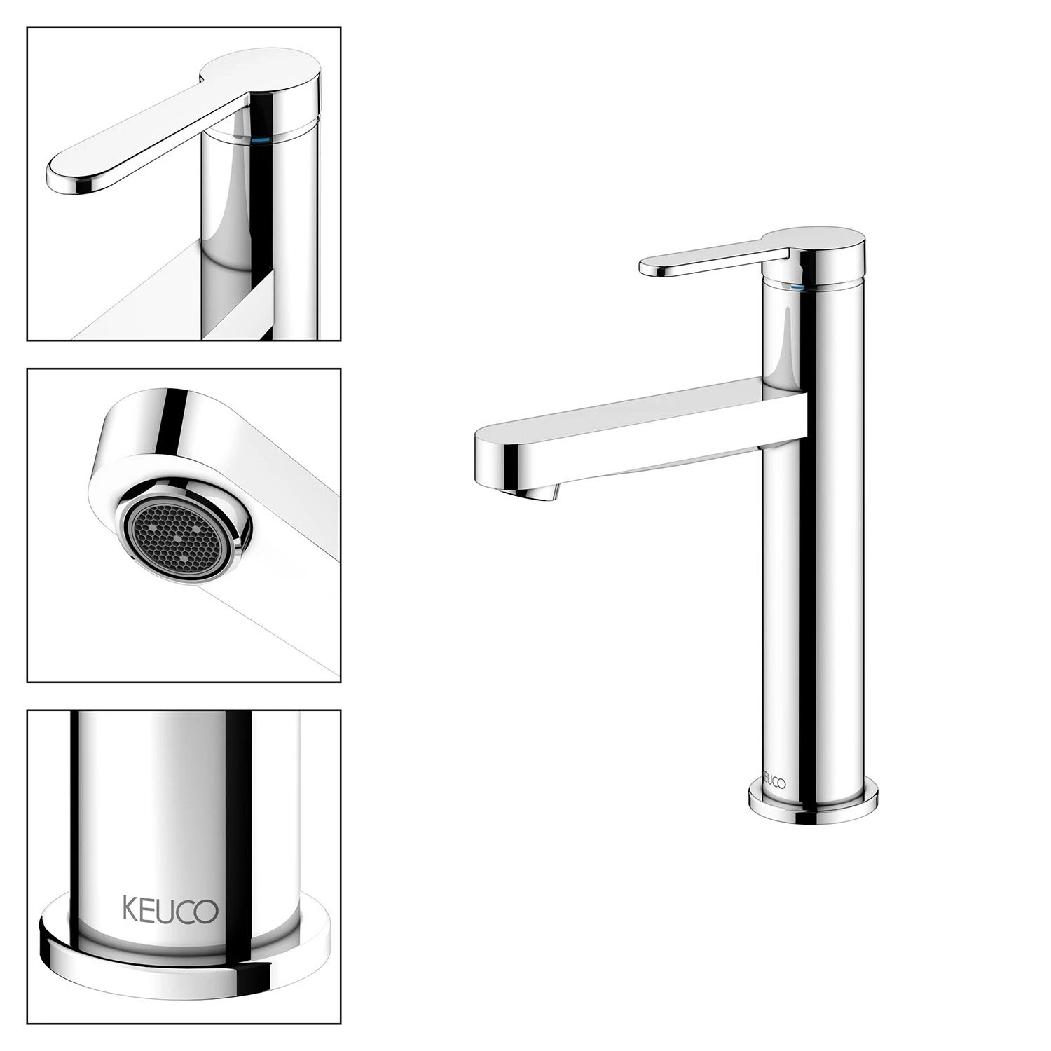 Keuco IXMO Flat Einhebel-Waschtischmischer 130, Ohne Ablaufgarnitur 12 Keuco IXMO Flat Einhebel-Waschtischmischer 130, Ohne Ablaufgarnitur – Bild 10