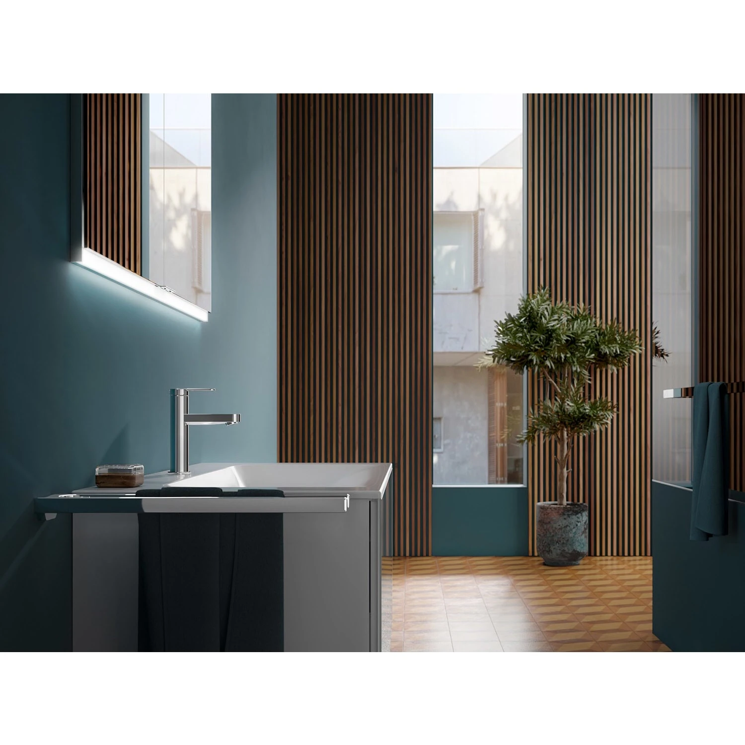 Keuco IXMO Flat Einhebel-Waschtischmischer 130, Ohne Ablaufgarnitur 13 Keuco IXMO Flat Einhebel-Waschtischmischer 130, Ohne Ablaufgarnitur – Bild 11