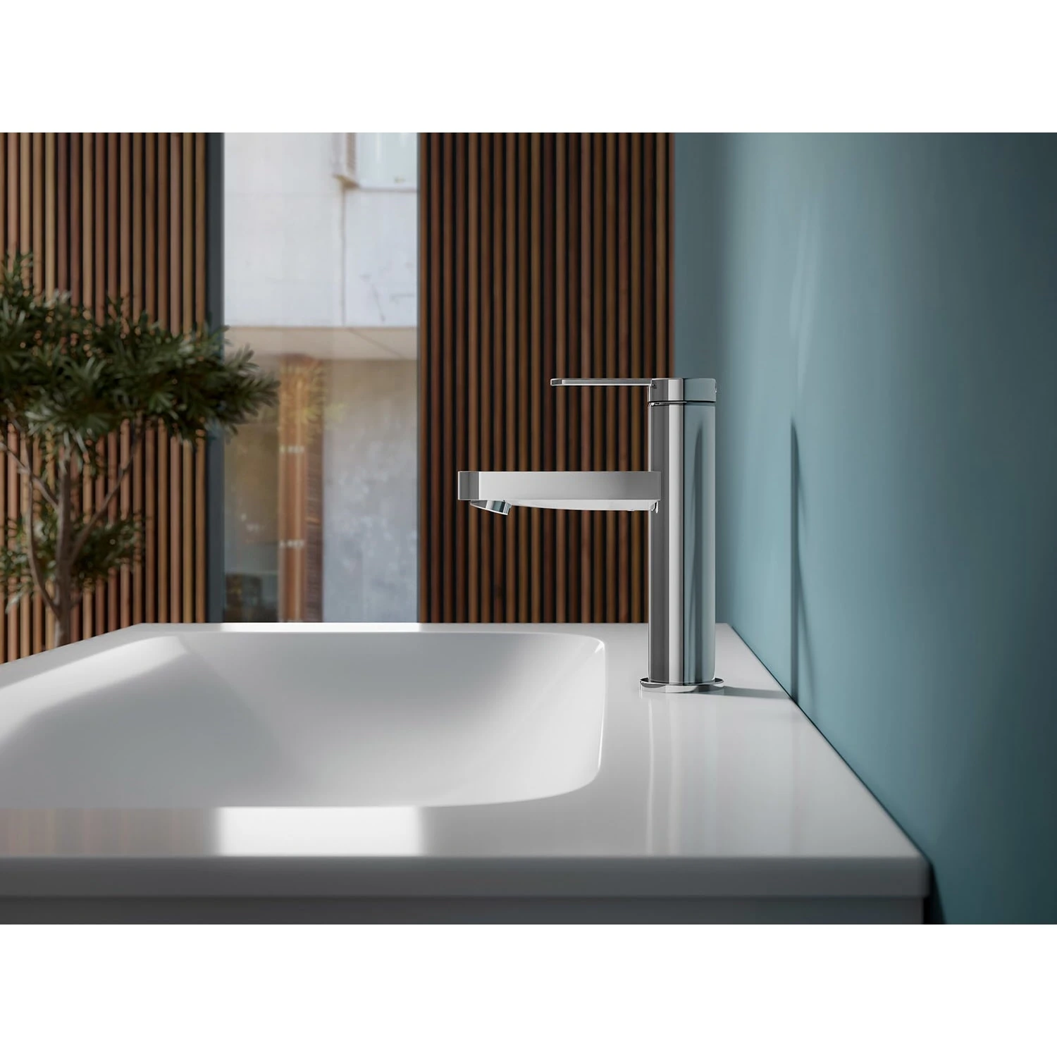 Keuco IXMO Flat Einhebel-Waschtischmischer 130, Ohne Ablaufgarnitur 14 Keuco IXMO Flat Einhebel-Waschtischmischer 130, Ohne Ablaufgarnitur – Bild 12