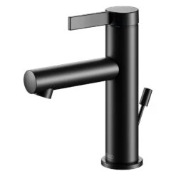 Keuco IXMO Pure Black Selection Einhebel-Waschtischmischer 100, Mit Zugstangen-Ablaufgarnitur -Megabad Verkäufe keuco ixmo pure waschtisch black selection 6823601