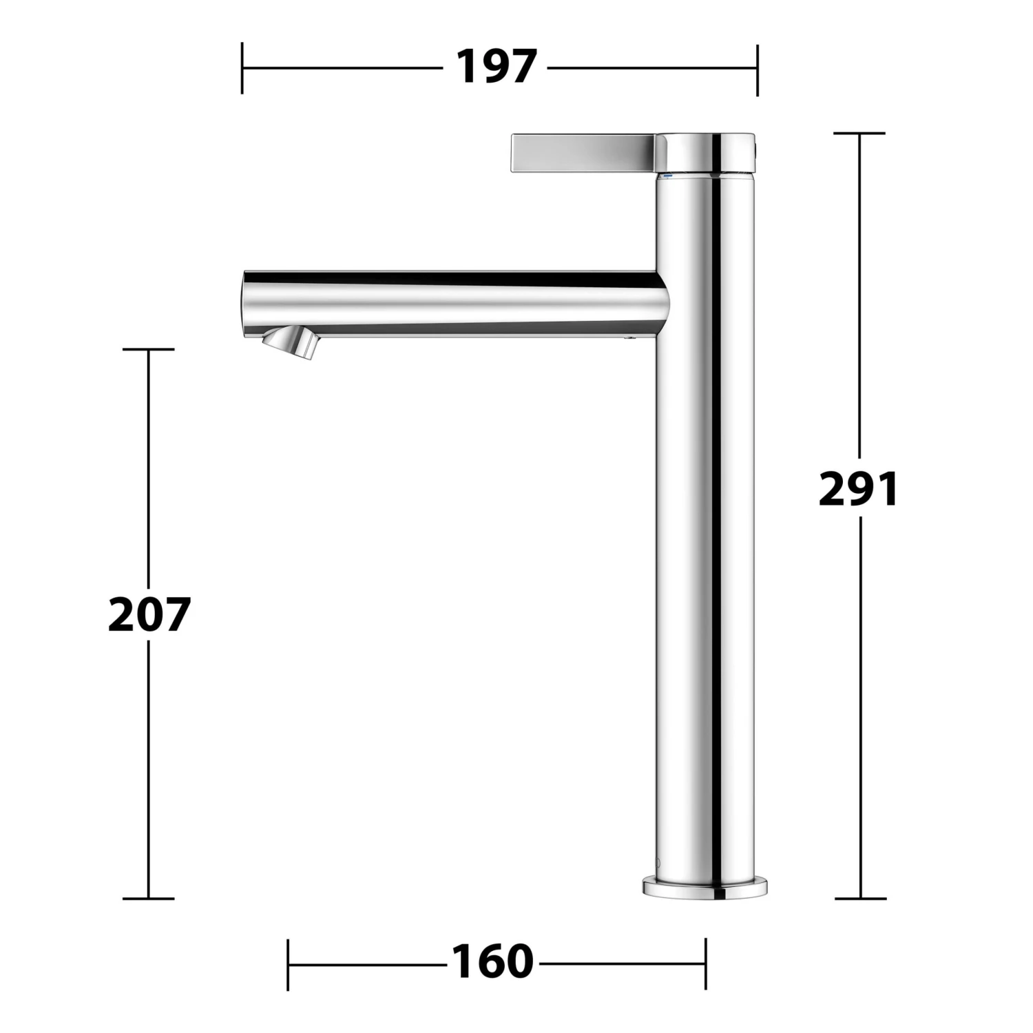 Keuco IXMO Pure Einhebel-Waschtischmischer 210, Ohne Ablaufgarnitur 8 Keuco IXMO Pure Einhebel-Waschtischmischer 210, Ohne Ablaufgarnitur – Bild 6