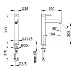 Keuco IXMO Soft Einhebel-Waschtischmischer 210, Ohne Ablaufgarnitur 12 Keuco IXMO Soft Einhebel-Waschtischmischer 210, Ohne Ablaufgarnitur -Megabad Verkäufe keuco ixmo soft waschtisch einhebel waschtischmischer 5455901