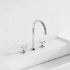 Kludi NOVA FONTE Classic 3-Loch-Waschtischarmatur Für Standmontage