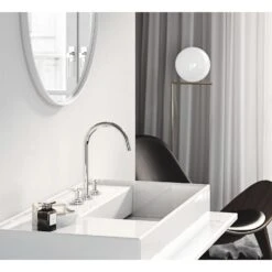 Kludi NOVA FONTE Classic 3-Loch-Waschtischarmatur Für Standmontage -Megabad Verkäufe kludi badarmaturen nova fonte waschtisch classic 13691426