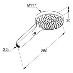 Kludi DIVE Handbrause XDIVE 1S -Megabad Verkäufe kludi dusche kollektionen dive handbrause 12326973
