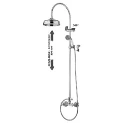 Kronenbach IOTA 2.0 Duschsystem Aufputz