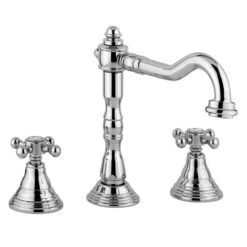 Kronenbach IOTA 2.0 Dreiloch-Waschtischarmatur Mit Ablaufgarnitur -Megabad Verkäufe kronenbach badarmaturen iota waschtisch dreiloch waschtischarmatur 5016392